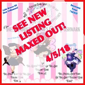 🔴MAXED OUT, SEE NEW LISTING🔴